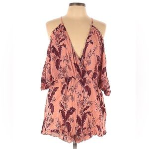 Topshop Floral Romper